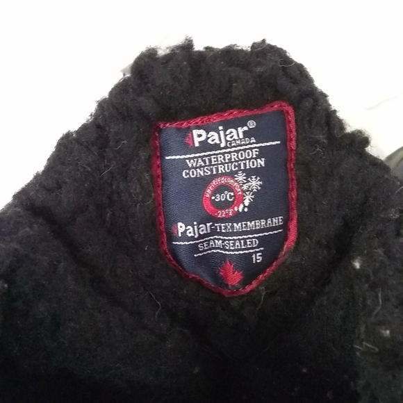 Pajar Waterproof Leather Boots 9-9.5/40 - Picture 3 of 6